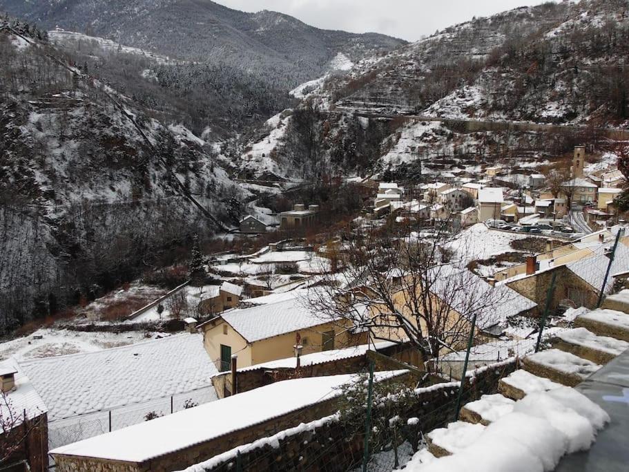 Paisible Maison Dans Les Pyrenees Fontpédrouse Kültér fotó